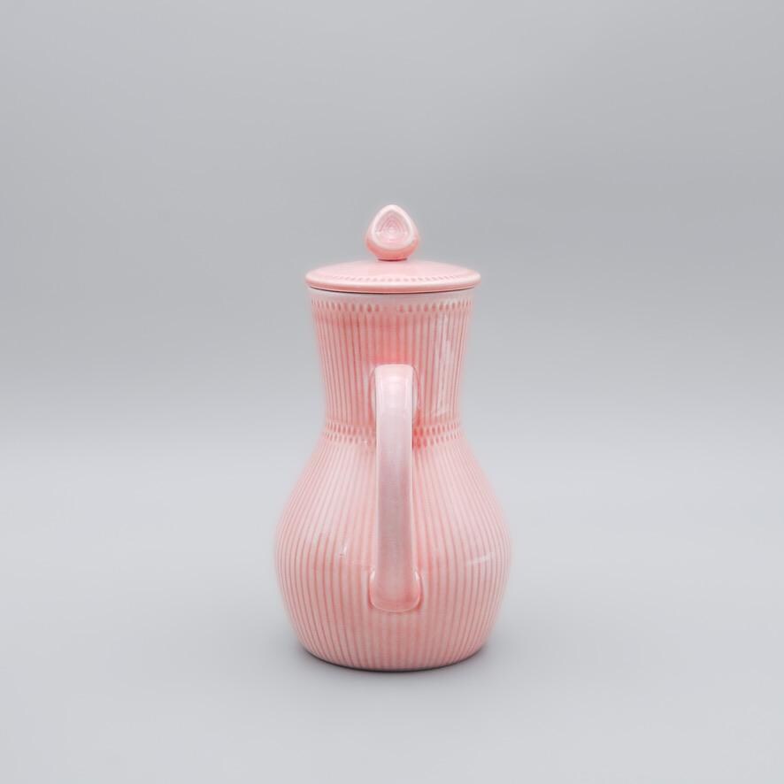Rörstrand Rosmarin Coffee Pot — Hertha Bengtson — Traditional Pink