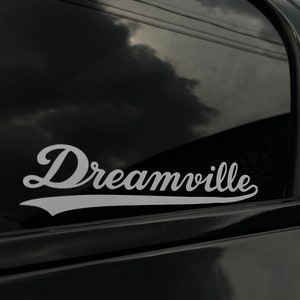 Dreamville High Quality Decal For Car, Laptop, Tumbler - J Cole Inspired Decal