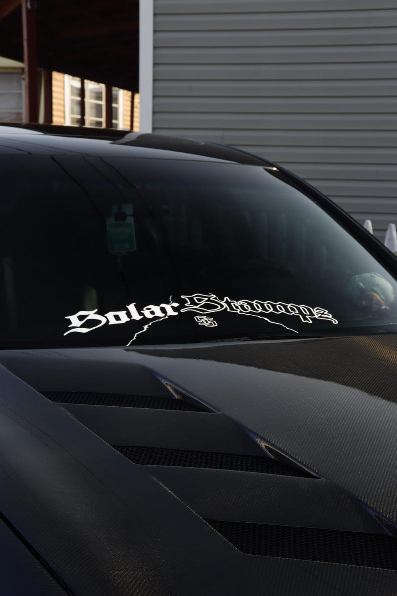 Soler Performance Sticker Solar Stampz High Quality Decal / Sticker - Etsy