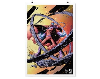 マグニートー X-メン オリジナル アート プリント、ウォール アート、ファンアート