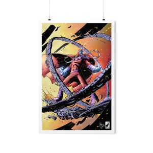 Magneto X-Men original art print, wall art, fanart