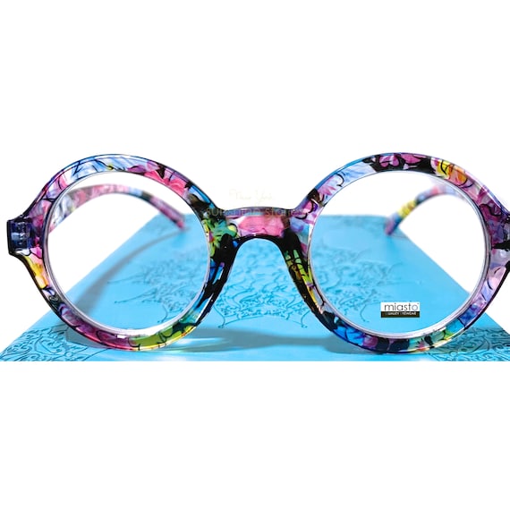 Occhiali Da Vista Oversize SPEXX 9051, Montatura Multicolor Metallosa, Lenti Chiare