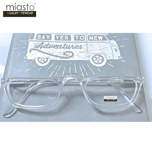 Half Frame Top Rimless Rectangular Oval Moon Reading Glasses (4 Colors) +1.25+1.50+1.75+2.00+2.25+2.50+2.75+3.00+3.50+4.00~ Made to Order
