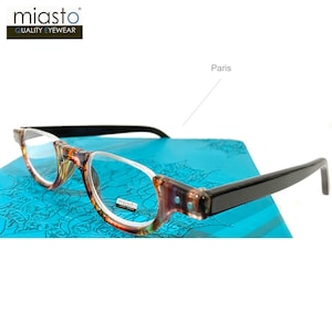 Occhiali da lettura ovali senza montatura con montatura mezza luna di qualità ottica Rx +1,00+1,25+1,50+1,75+2,00+2,25+2,50+2,75+3,00 (vestibilità piccola) realizzati su ordinazione immagine 14