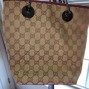 Gucci 'Eclipse' Logo Monogram Canvas Tote Bag