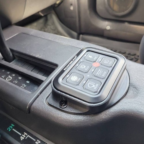 XJ Ashtray AUXBEAM 6 Gang Switch Mount (models BC60, GC60, or RA60