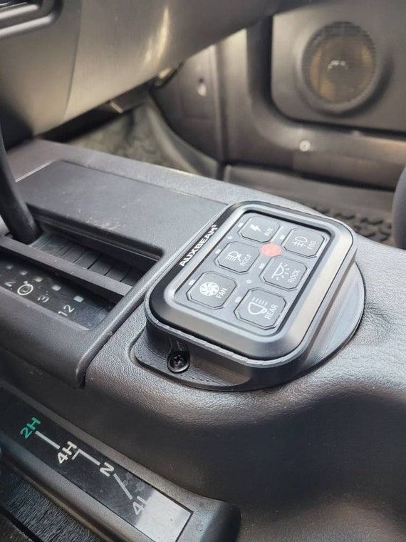 XJ Ashtray AUXBEAM 6 Gang Switch Mount (models BC60, GC60, or RA60