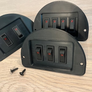 Jeep Cherokee XJ Center Console Ashtray Switch Panel (switches optionally included!)