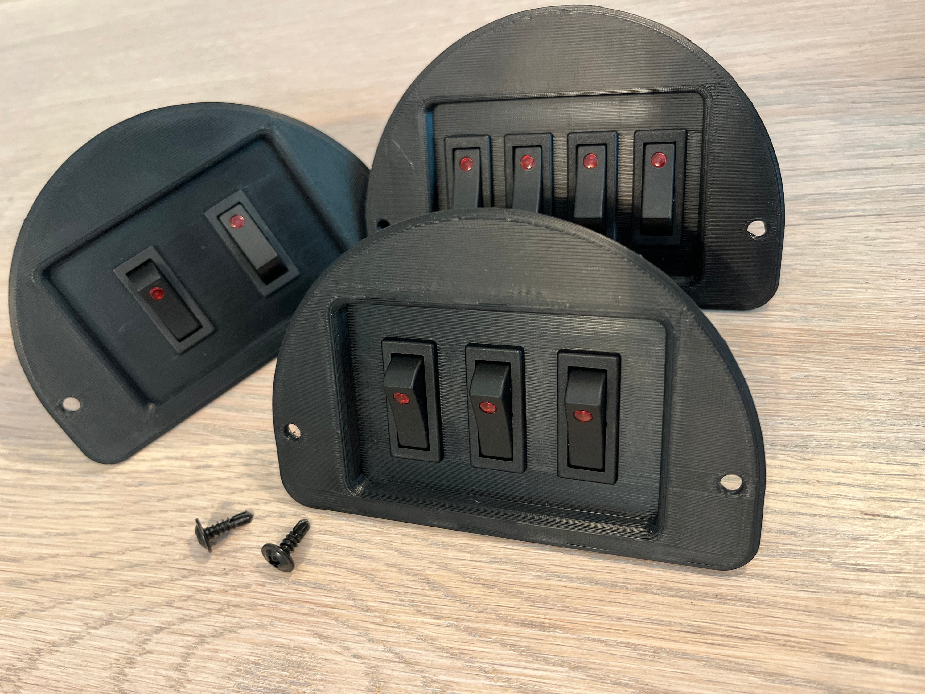 Jeep Cherokee XJ Center Console Ashtray Switch Panel (switches