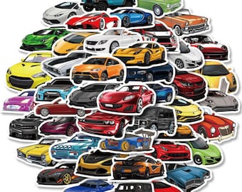 Autostickers van 50 stuks