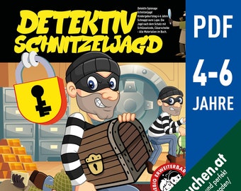 Caccia al tesoro investigativa con codice chiave, cifrario, braccialetti e molto altro per i compleanni dei detective, cacce al tesoro per i compleanni dei bambini, giochi investigativi