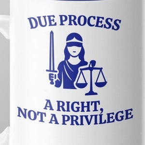 Activist Mug: Due Process - Kilmar Abrego Garcia Support