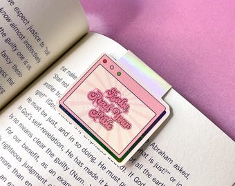 Babe, Read Your Bible Magnetic Bookmark - Christian Girl Bookmark - Faith-Based Bookmark