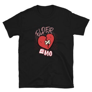 Elder Emo Unisex T-Shirt, Music Lover gift, 2000s Nostalgia, Pop Punk Tee, MCR Inspired Gift, Alternative Rock Tee, It was Never a Phase
