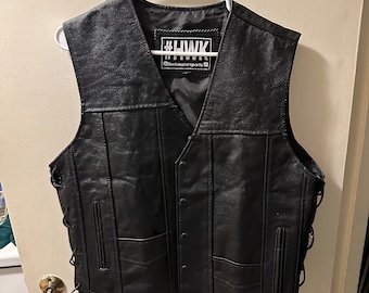 【greatLAnd】THREE HUNDRED LEATHER VEST XL greatLAnd THREE HUNDRED LEATHER VEST | greatLAn