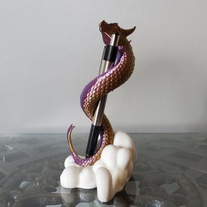 Pen Holder Dragon Style - Fantasy Themed Desk Organizer - 3D Printed
