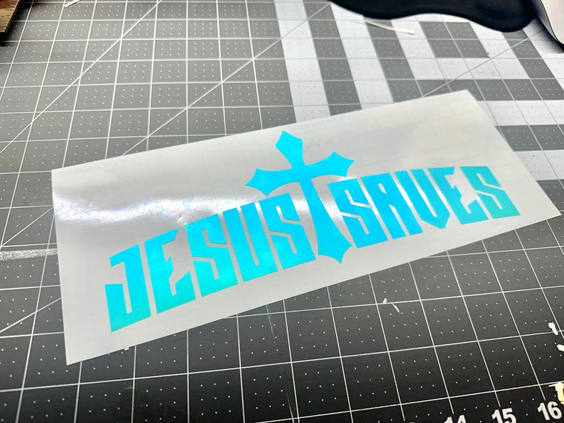 Jesus Saves (john 3:16) Car Decal - Etsy