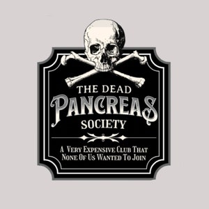 The Dead Pancreas Society, a very expensive club that none of us wanted to join Funny Diabetic Blood Sugar Decal Sticker