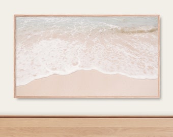 Pastel Beach Samsung Cadre TV Art | Plage