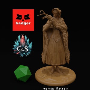 The Doll - Redbadger Games - 75mm Display Figure - Bloodborne Fan Art - 3D Resin Print