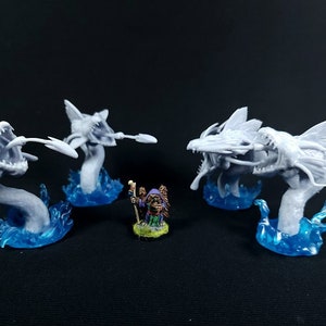 Giant Acid Eels - DnD | Pathfinder | TTRPG - Large Sea Monster - Sync Ratio Studios