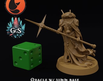 Oracle - Crab Miniatures - 3d Resin prints for Grimdark Skirmish Games