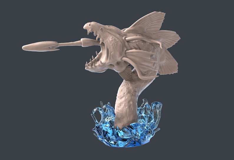 Giant Acid Eels Dnd Pathfinder TTRPG Large Sea Monster - Etsy