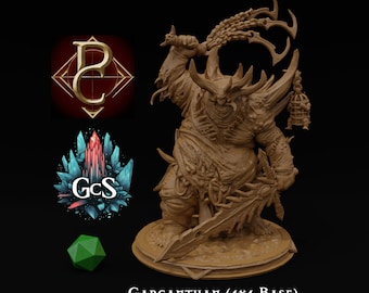 Necrosis Avatar, Corrupted Version - Parasite Collectibles - Huge/Gargantuan Demon - DnD | Pathfinder | AoS | TTRPG - 3D Resin Print