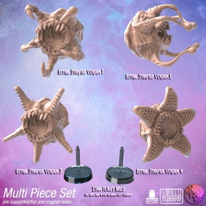 Astral Starfish - Sync Ratio Studios - Set of Astral Plane Creatures - DnD | Pathfinder | TTRPG - 3D Resin Print