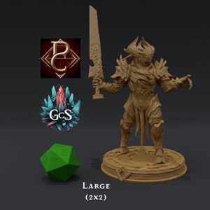 Molgrek The Dark Fright - Parasite Collectibles - Large Demon - DnD | Pathfinder | TTRPG