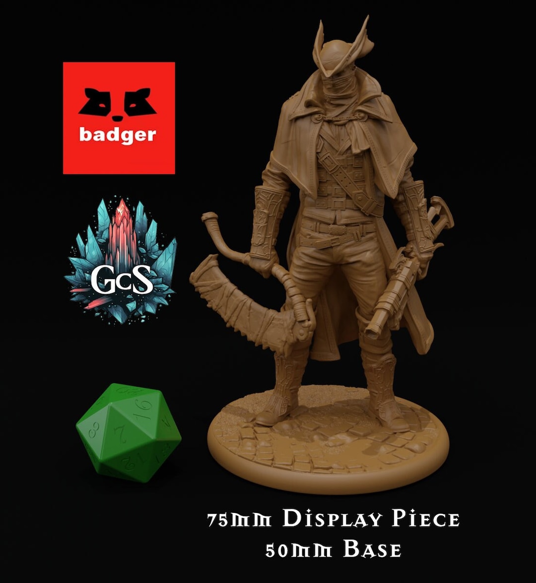 Figurine Bloodborne Fanart – Pièce Unique Pour Fans Du Jeu
