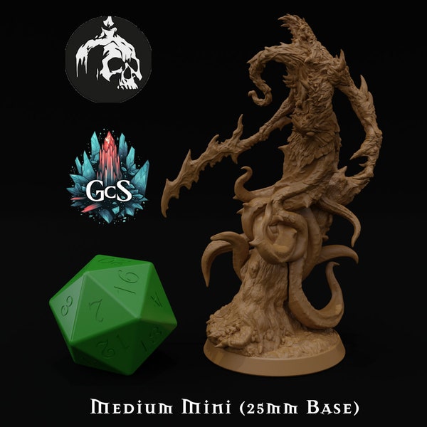 Gu Karzog - Overhead Studios - Swamp Demon - Medium/Large/Huge mini or 95mm Tall Chibi Toy - DnD | Pathfinder | TTRPG - 3D Resin Print