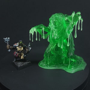 Slime Golem - Sync Ratio Systems - Large/Huge/Gargantuan Ooze Monster - DnD | Pathfinder | TTRPG | Wargaming - 3D Resin Print