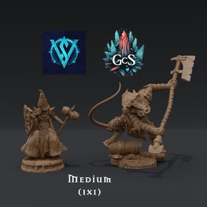 Grandrat Brute - Witchsong Miniatures - Medium/Large/Huge Ratfolk or 100mm Bust - DnD | Pathfinder | TTRPG - 3D Resin Print