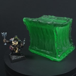 Gelatinous Cube - SRS Studios - Large/Huge Monster - DnD | Pathfinder | TTRPG - 3D Resin Print