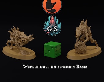 Wereghouls - Crab Miniatures - 3d Resin print for Grimdark Skirmish Games