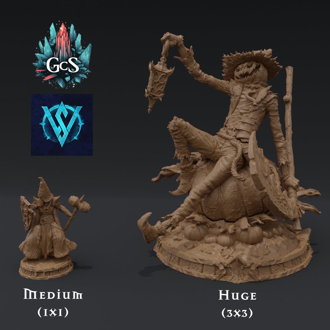 Lord of the Harvest Witchsong Miniatures Large/huge Scarecrow or 100mm