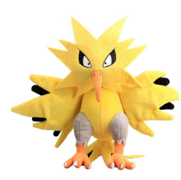 Zapdos Pelúcia Original Pokémon Center 27cm