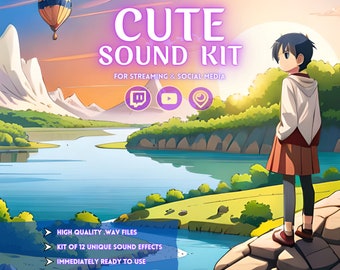 Cute Sound Effects Kit | 12 Original Jingles for Streamers (Digital Download)