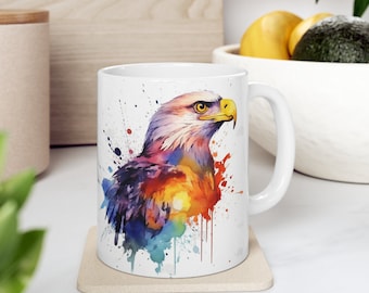 Fågelkaffemugg, fågelmugg, fågelälskarmugg, fågelälskaregåvaKeramikmugg 340 ml