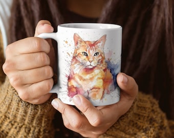 Cat Lover Gifts, Cat Coffee Mug, Crazy Cat Lady, Cute Cat Mug