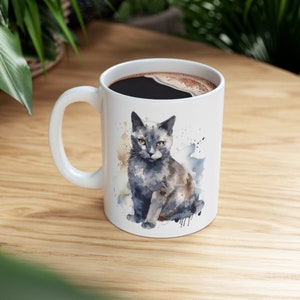 Cat Black Cat Mug, Lover Gifts, Cat Coffee Mug, Crazy Cat Lady, Cute Cat Mug