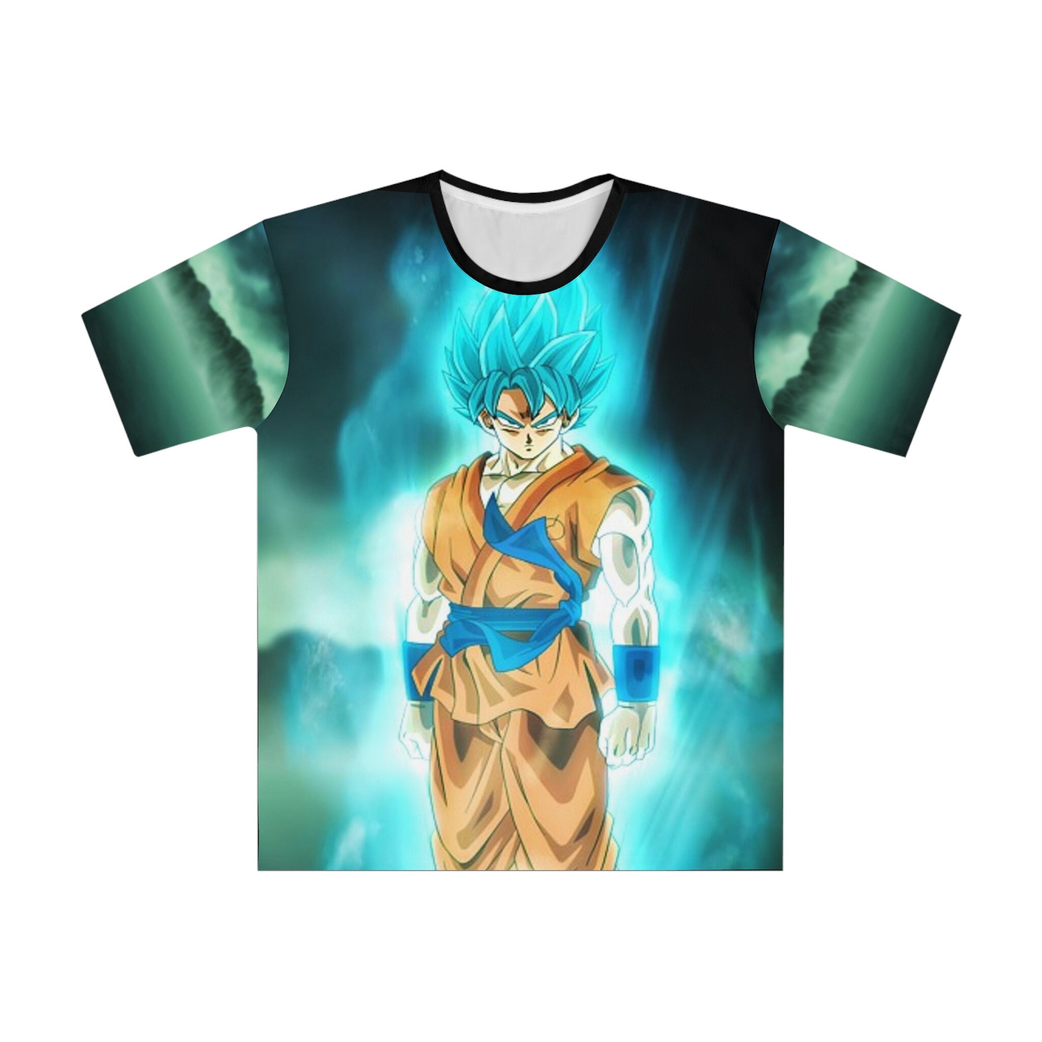 Black White Goku Super Sayajin Blue Kaioken Graphic pen Kids T-Shirt for  Sale by TuyulVectorize