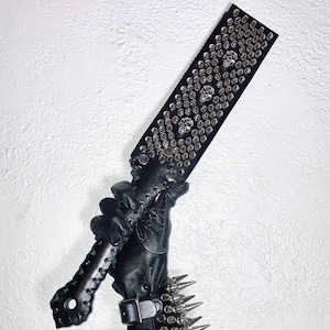 INQUISITOR Leather Spanking Paddle