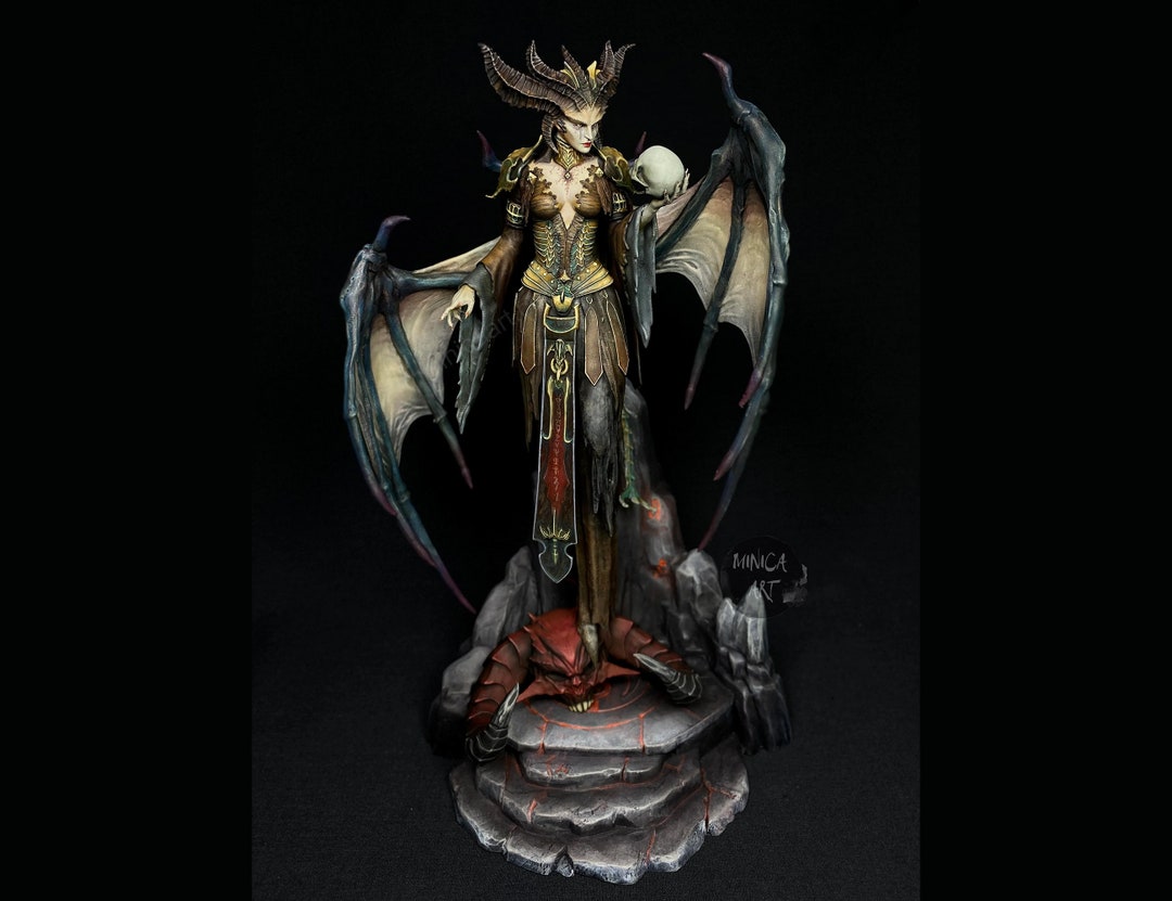 Lilith Diablo 3d Stl Pack 3d Stl Stl File Stl - Etsy
