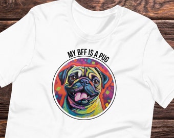 Pug lover t-shirt | Pug lover gift | Pug shirt | Unisex t-shirt