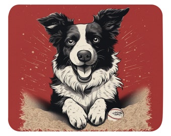 Border Collie Mouse Pad