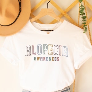 Alopecia Awareness Shirt Alopecia Awareness T-Shirts Hair Loss Awareness Shirt Alopecia Support Shirt Alopecia Tee Hair Loss Survivor Gift