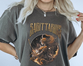 Comfort Colors Sagittarius Shirt, Zodiac Sign Sagittarius Shirt, Sun Sign Sagittarius Shirt, Horoscope Tee, Astrology Tee, Sagittarius Gift