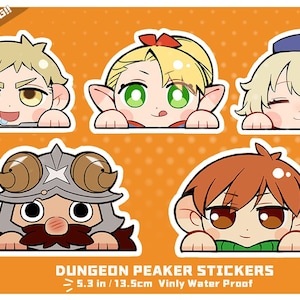 Stickers-[Dungeon Meshi Peakers]
